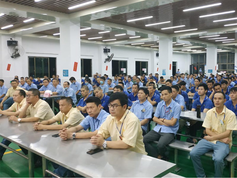 占美金屬丨不放松！以叉車安全培訓敲響企業(yè)安全生產(chǎn)警鐘