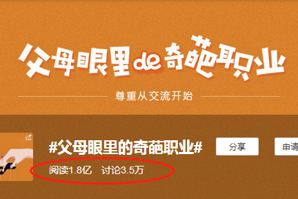 #父母眼中的奇葩職業(yè)#上了熱搜，你的職業(yè)中招了嗎？
